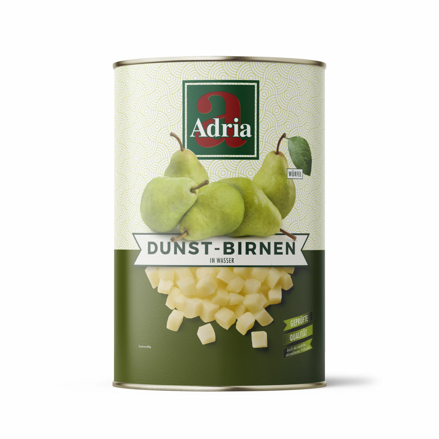 Dunst-Birnen, Würfel – Adria